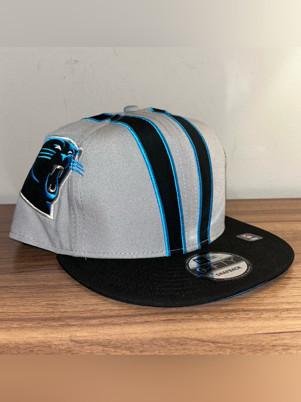 New Era 9FIFTY Carolina Panthers NFL Historic Helmet Pack Snapback Hat New